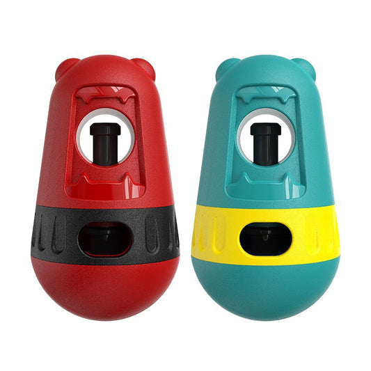 New Slow Food Dropping Ball Snack Stick Holder Dog Toy